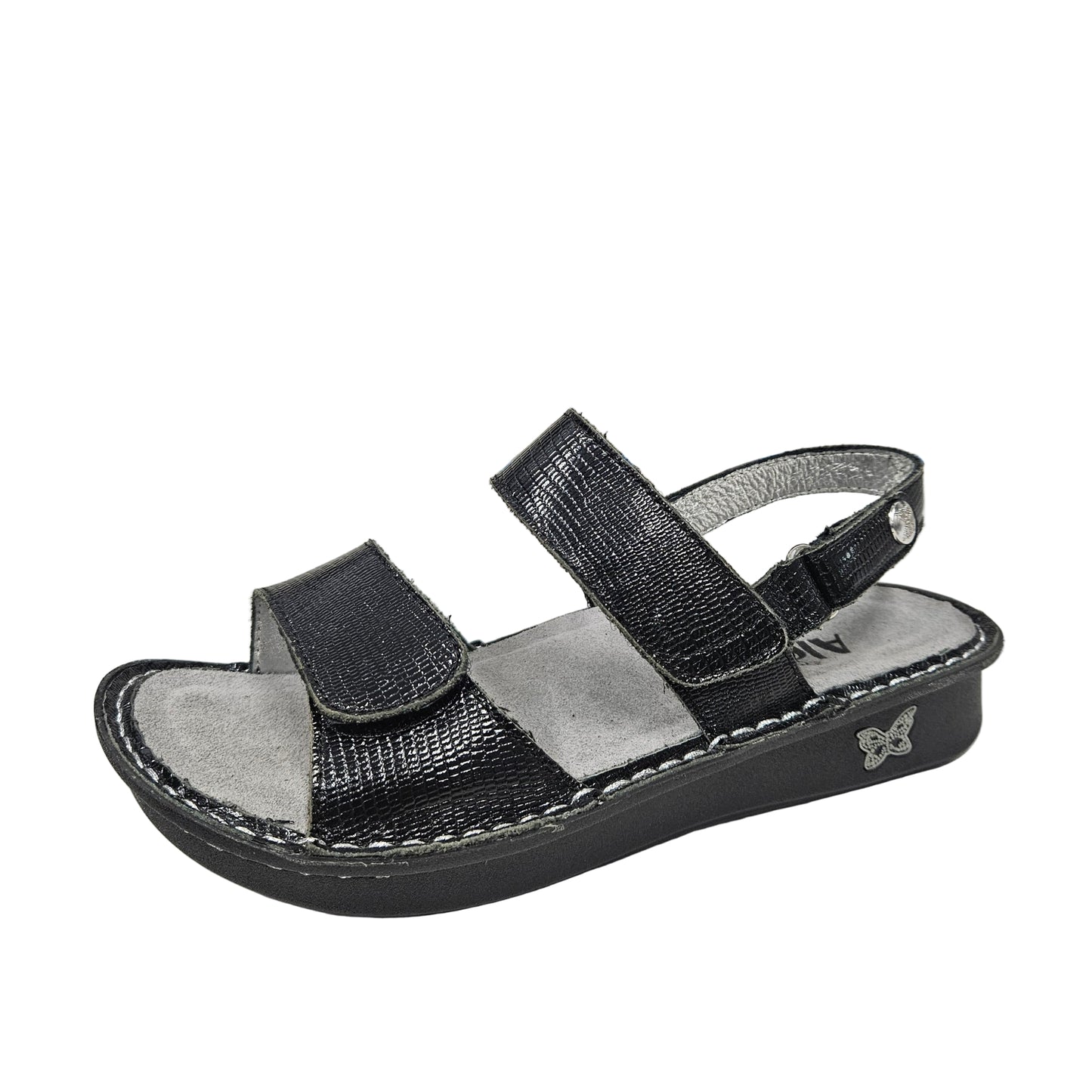 Verona - Black Reptile