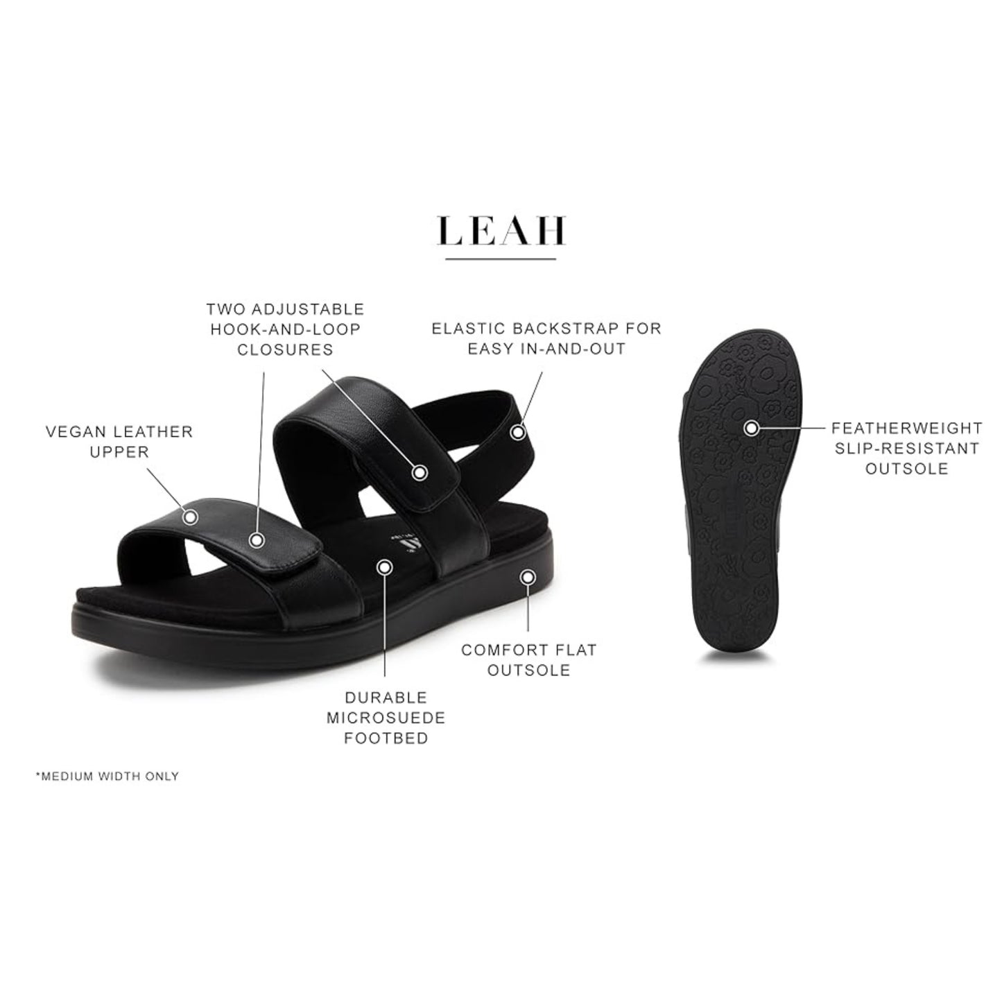 Leah - Black