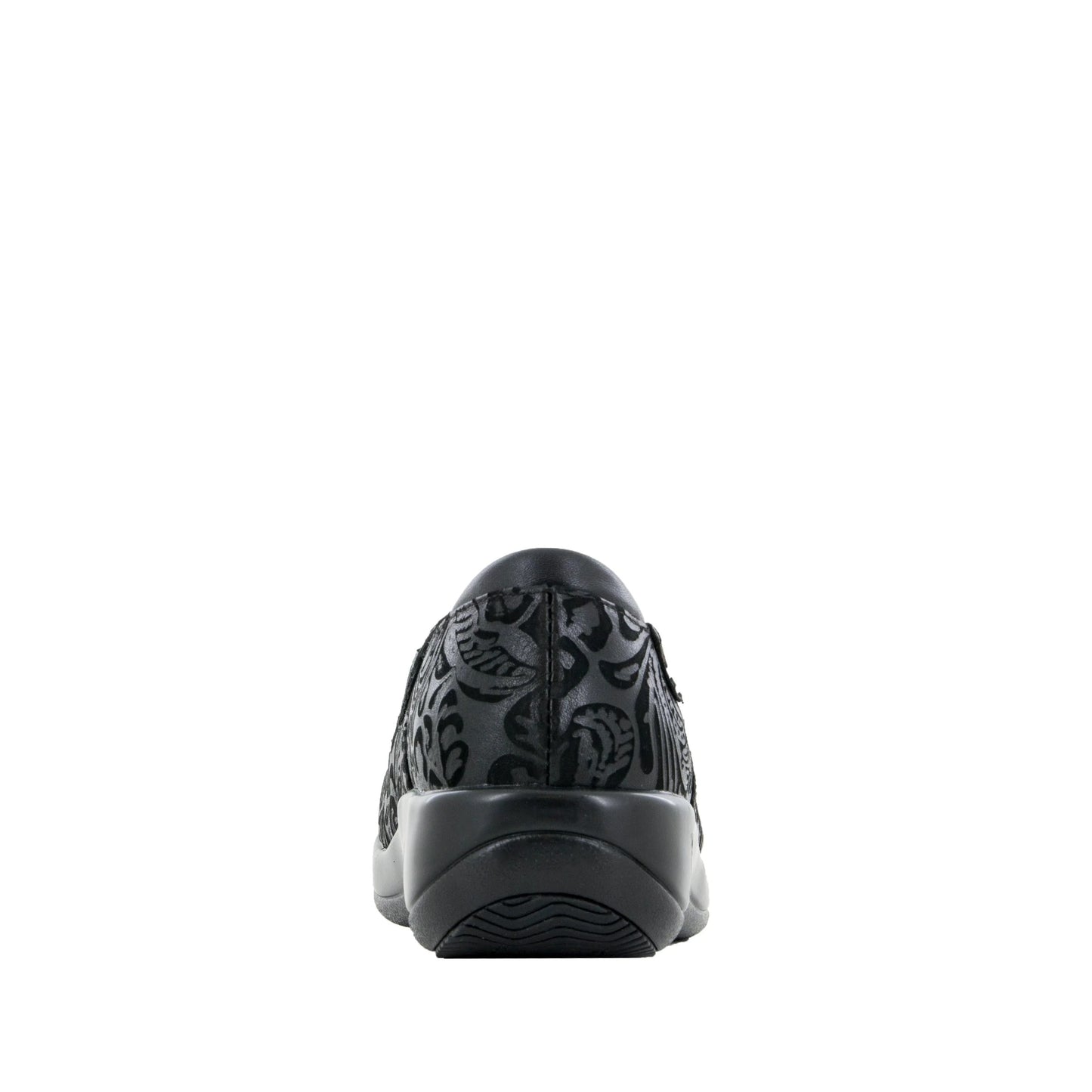 Keli - Black Embossed Paisley