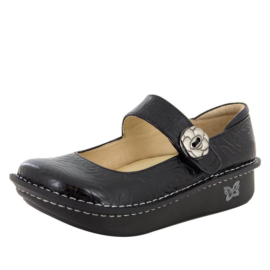 Paloma - Black Emboss Rose