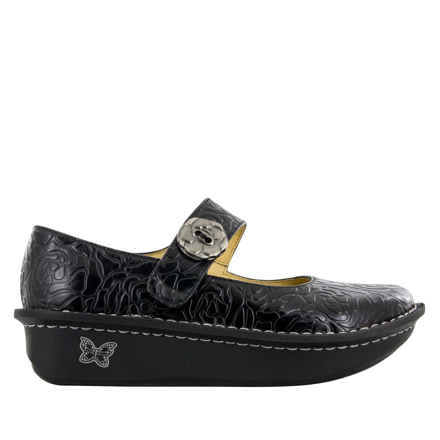 Paloma - Black Emboss Rose