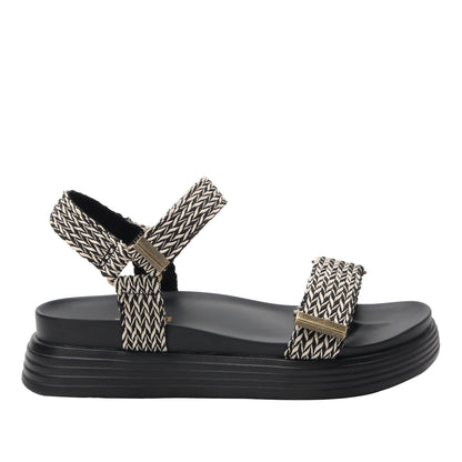 Allyson Sandals - French Braid