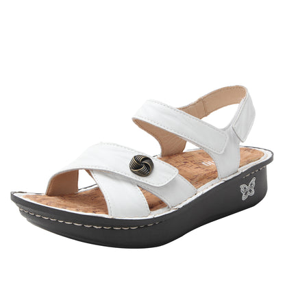 Kelsi Sandals - Fondly White